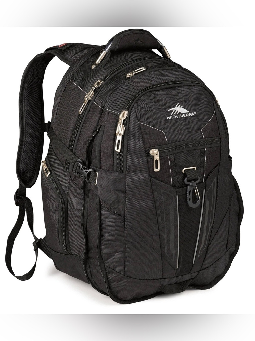 NWT High Sierra XBT - TSA Laptop Backpack Black